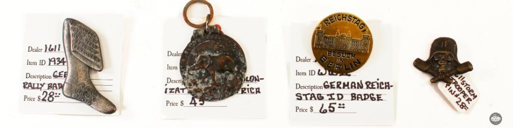 WWI & WWII Era German Badges/Pins (1 of 5)