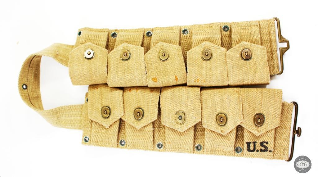 M1 Garand M1923 Ammo Belt 1942 (1 of 1)