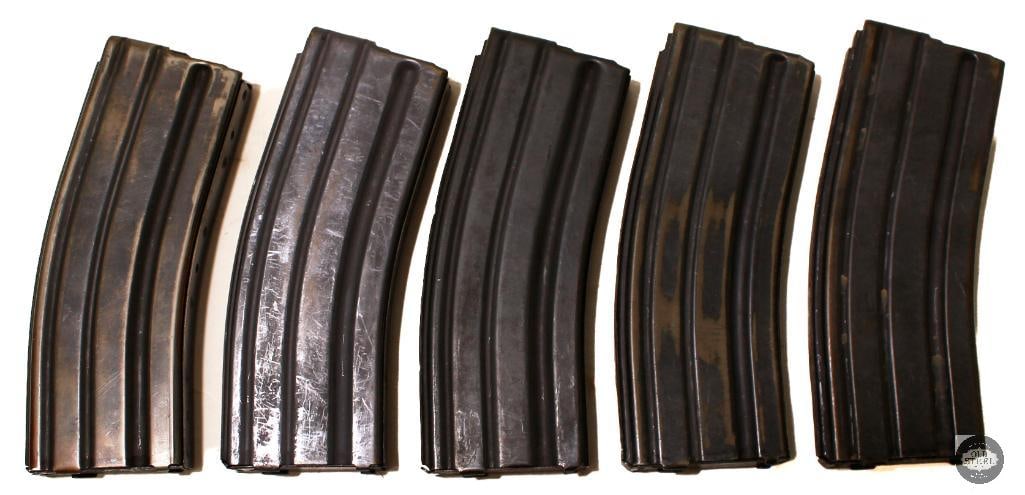 Lot of 5 AR15 GI Style Magazines 30rd (1 of 3)