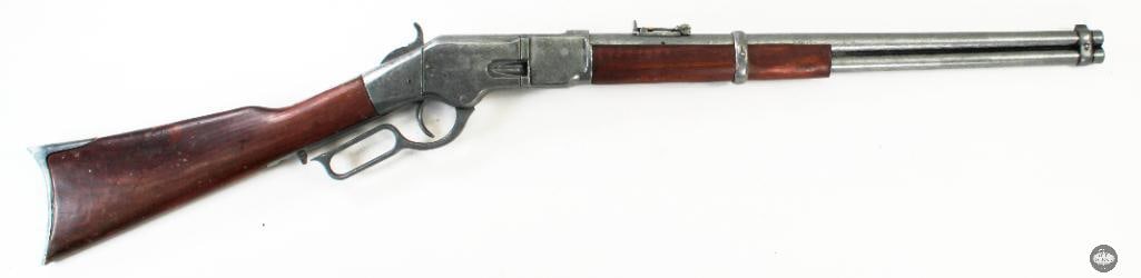 Replica Winchester Model 1866 Non Firearm: Replica Winchester Model 1866 display piece with moving action. THIS ITEM IS AS PICTURED WITH NO FURTHER ATTACHMENTS. ALL SALES ARE FINAL. PLEASE REFE