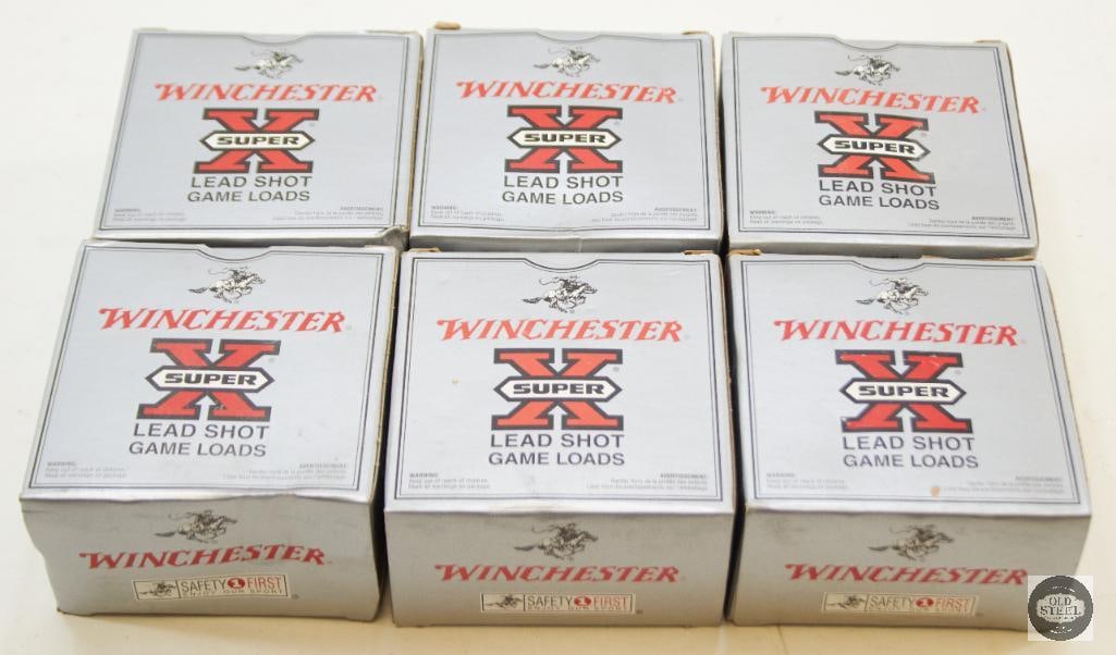 6 boxes Winchester Super X 12 Ga 2 3/4in 150 rds. (1 of 2)
