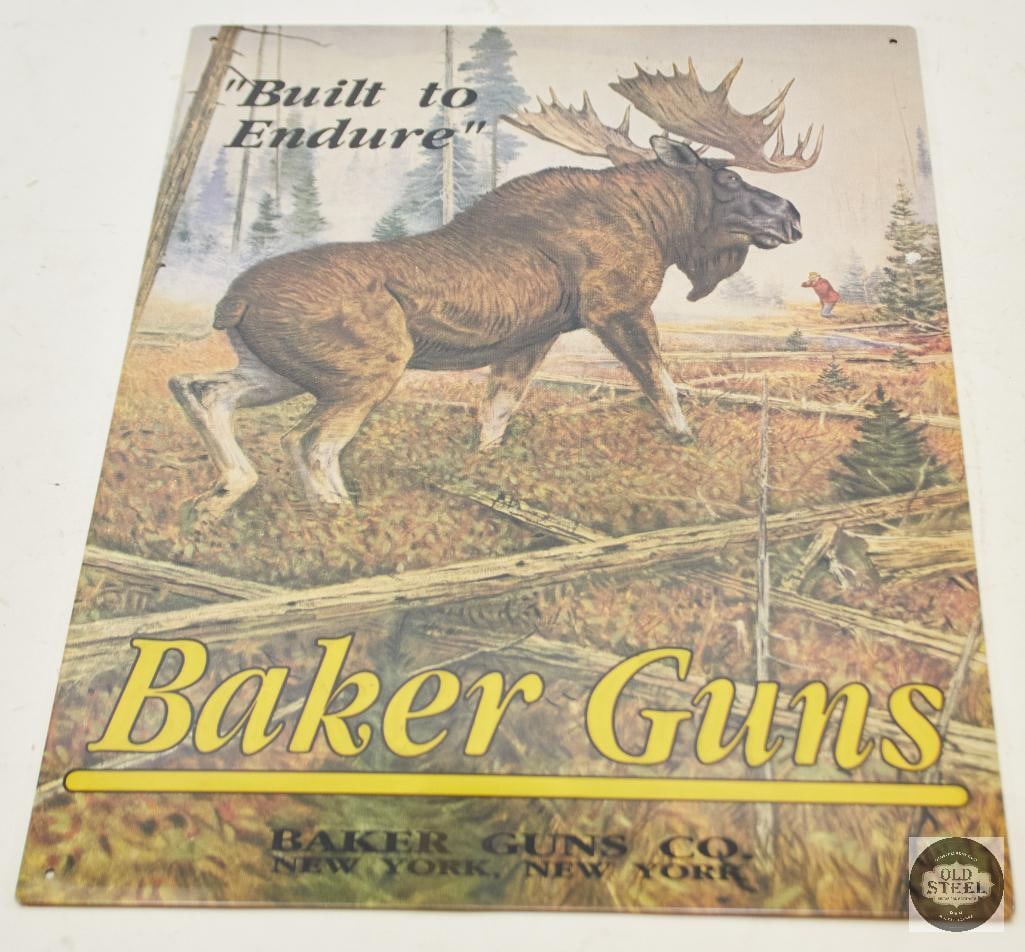Baker Guns Metal Poster 12Wx16H (1 of 1)