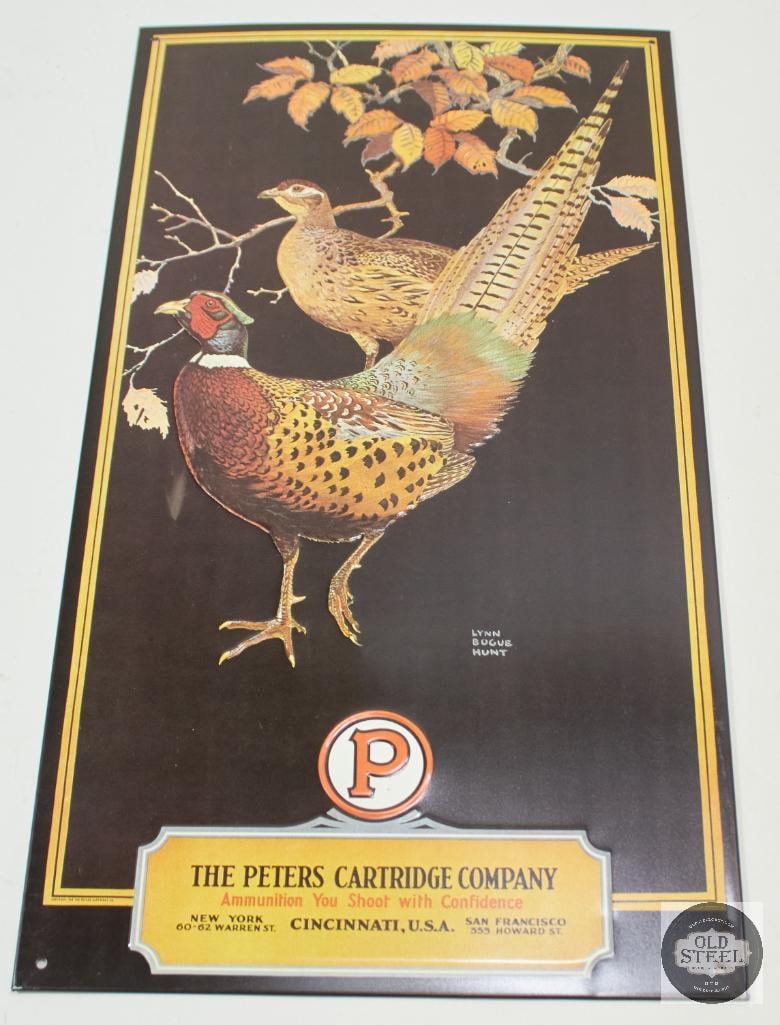 Peters Cartridge Co. Metal Poster 9Wx16H (1 of 1)