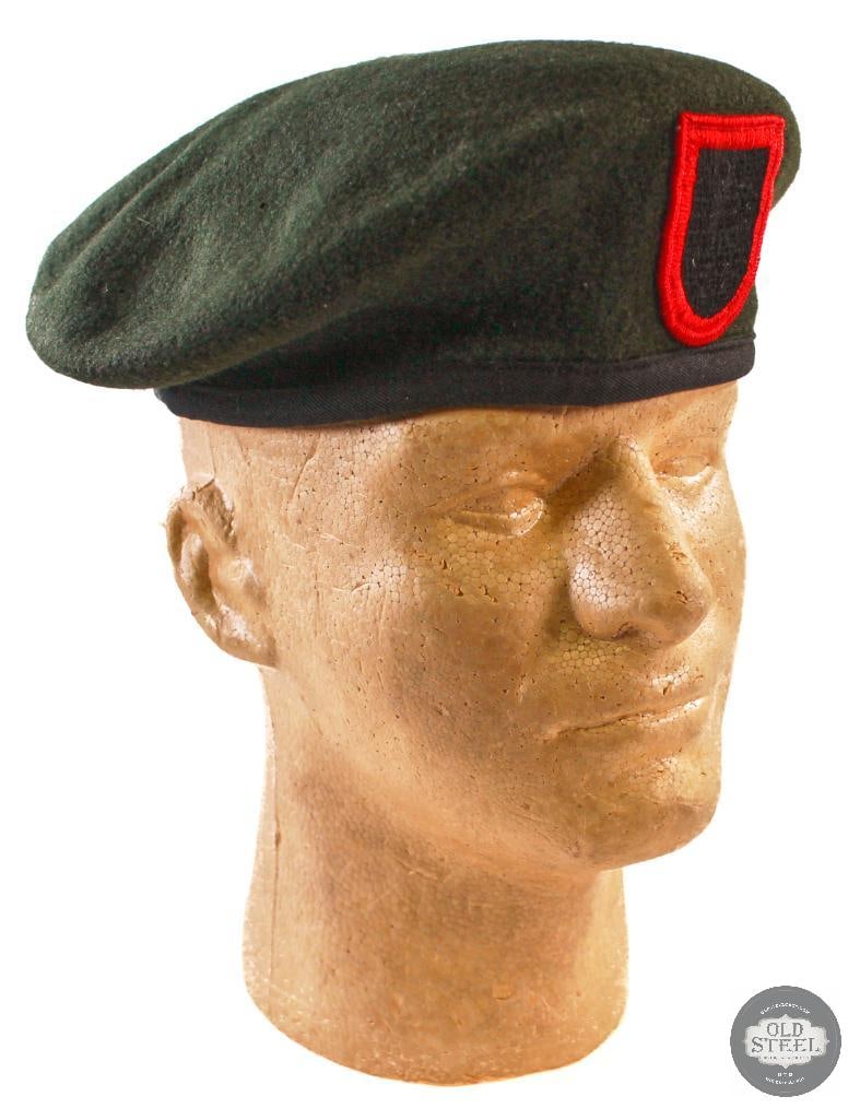 US Army Special Operations Command Beret - 7 1/2 - Sherwood (1 of 1)