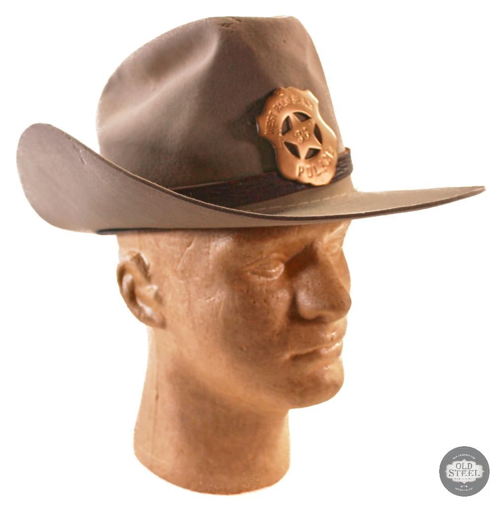 West Palm Beach Police Western Hat - 7 3/8 - Resistol (1 of 1)