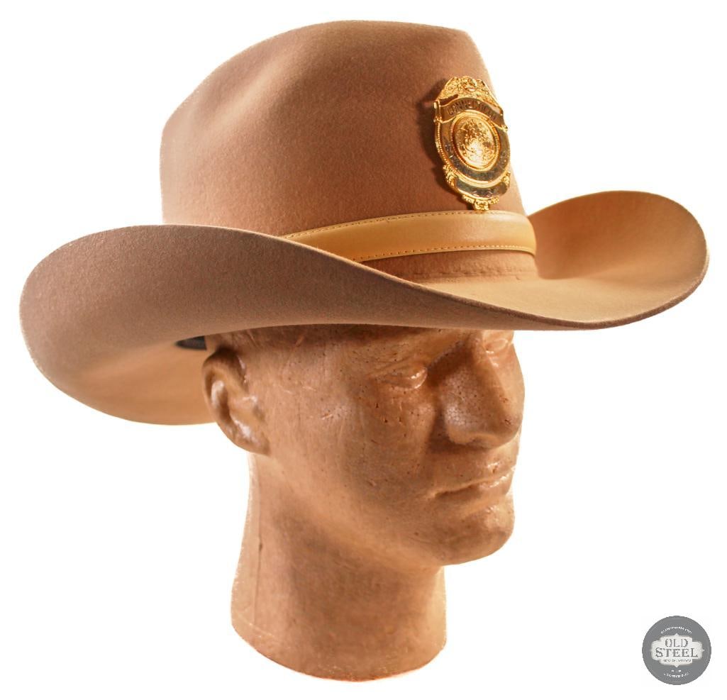 Connecticut State Police 216 Western Hat - 7 5/8 - Stetson (1 of 1)