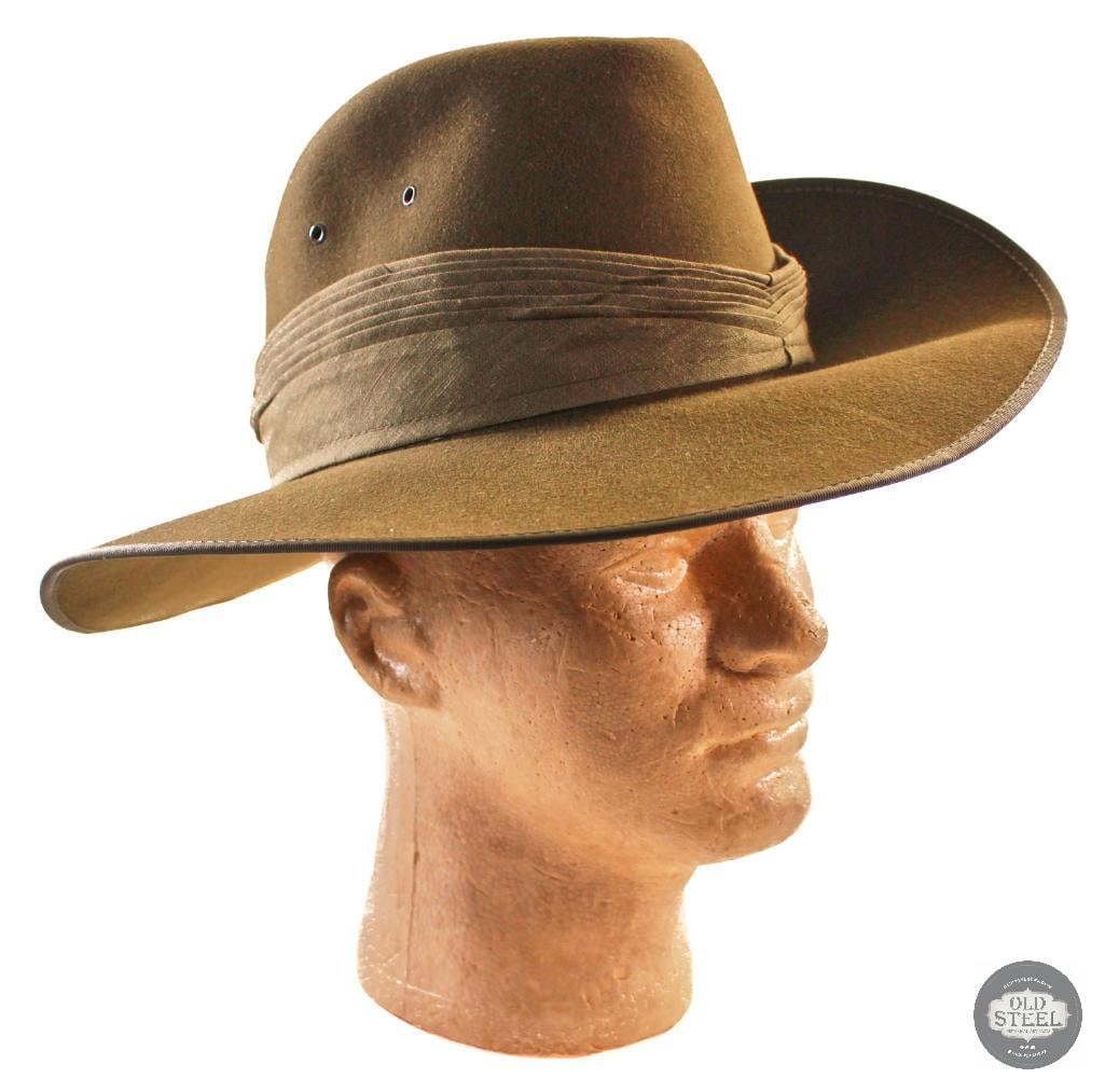 Green Aussie Regiment Slouch Hat - 7 1/8 - Fayrefield (1 of 2)