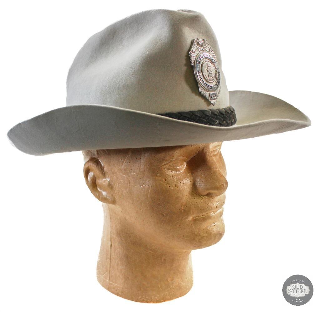 CO Mounted Rangers 153 Western Hat - 7 1/4 - Stetson (1 of 1)