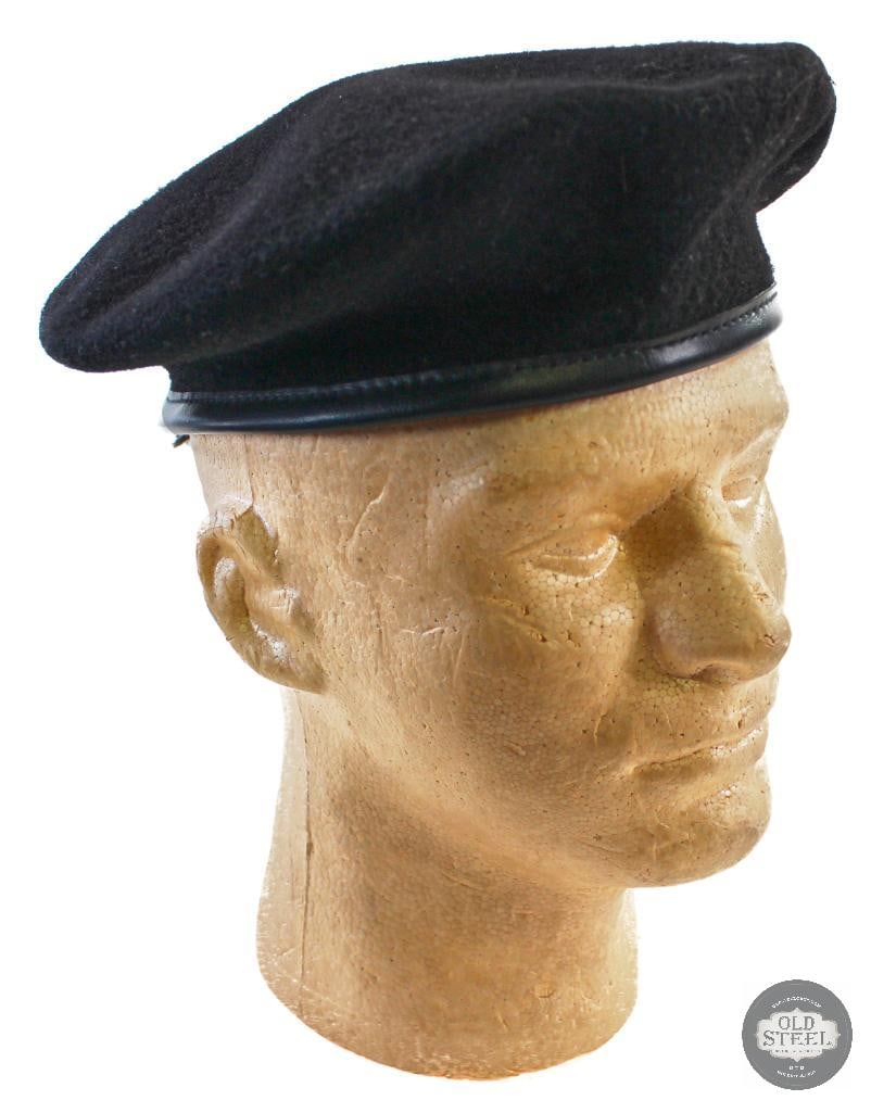 Black Beret: Available for bidding is a Black Beret. THIS ITEM IS AS PICTURED WITH NO FURTHER ATTACHMENTS. ALL SALES ARE FINAL. PLEASE REFER TO THE AUCTION DESCRIP