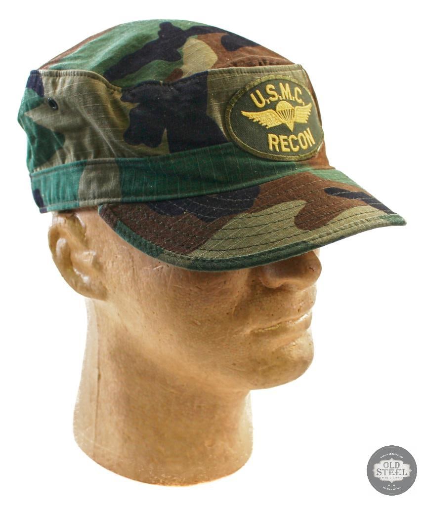USMC Recon M81 Woodland Ball Cap - Adjustable (1 of 1)