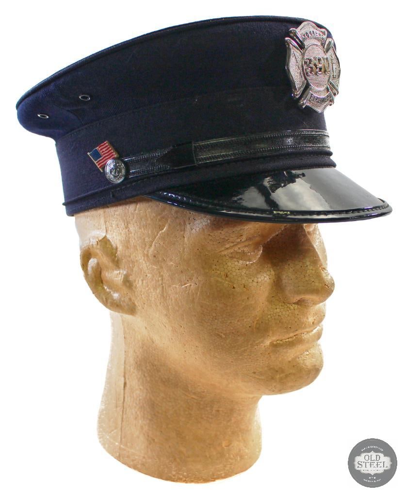 Yonkers 390 Fire Department Visor Cap - 6 7/8 - Chavanette (1 of 1)