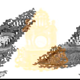 French Baroque Mantel Clock