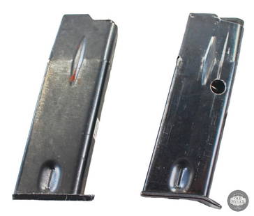 Pair of Jimenez 9mm Magazines: Pair of Jimenez 9mm Magazines &nbsp;  THIS ITEM IS AS PICTURED WITH NO FURTHER ATTACHMENTS. ALL SALES ARE FINAL. PLEASE REFER TO THE AUCTION DESCRIPTION, LOT