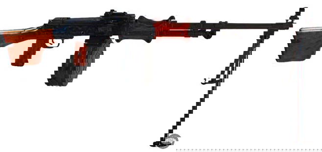 RPD Display Kit Gun - Non Firearm: RPD Display Gun - Non Firearm. Deactivated RPD. Top cover lifts and the feed mechanism on it moves. Barrel is unplugged and has good rifling. Original furniture and bipod. No internals of receiver.