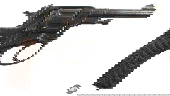 Rare 1895 NCO Nagant Revolver 7.62 Nagant Mfg 1912 C&R: For this lot we have a Russian Model 1895 Nagant revolver made in 1912. NOT AN ARSENAL REWORK, ORIGINAL CONDITION! Bore is good with good rifling. This rare revolver is the single action variant. The