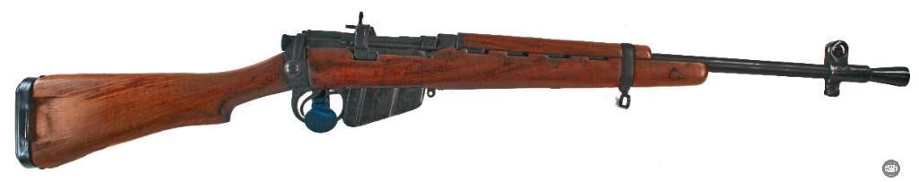 Enfield No. 1 Mk. III Jungle Carbine 303 British 1943 WWII C&R: Have a look at this British Enfield No. 1 Mk. III Jungle Carbine from WWII chambered in .303 British. The bore is in good condition with strong rifling. The finish of the metal is also in good conditi