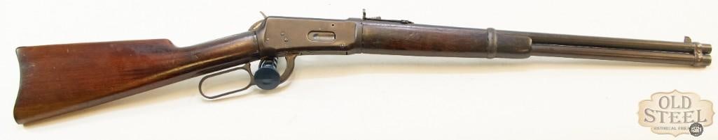 Winchester 1894 / Model 94 30-30 Saddle Ring Carbine MFG 1910 C&R Pre 64: Up for auction is a pre 64 Winchester model 94 chambered in 30-30 Win. The date of manufacture on this rifle is 1910. This rifle features a 20 inch barrel with sharp defined rifling and 13 inches of l