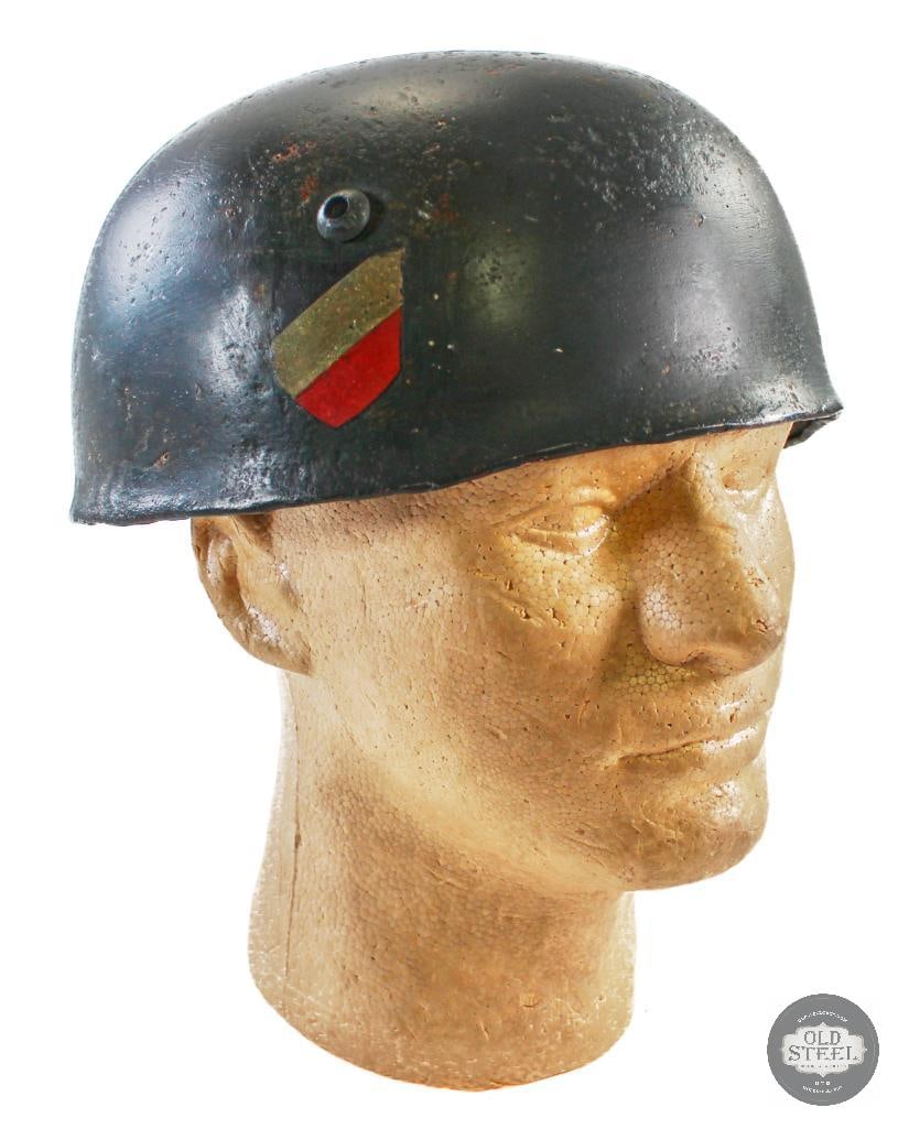 Luftwaffe M38 Paratrooper Helmet Shell WWII Double Decal (1 of 4)