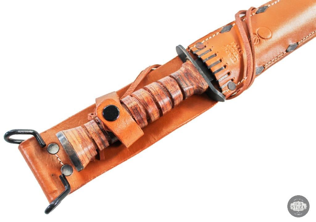 US M3 Fighting Knife in USM6 Leather Sheath (1 of 4)