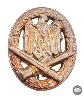 Original Third Reich General Assault Badge - Silver - WWII German: Original Third Reich General Assault Badge - Silver - WWII German &nbsp;  THIS ITEM IS AS PICTURED WITH NO FURTHER ATTACHMENTS. ALL SALES ARE FINAL. PLEASE RE