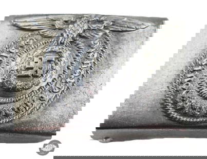 Original German SS My Honor is Loyalty RZM Marked Belt Buckle WWII: German SS My Honor is Loyalty RZM Marked Belt Buckle WWII &nbsp;  THIS ITEM IS AS PICTURED WITH NO FURTHER ATTACHMENTS. ALL SALES ARE FINAL. PLEASE REFER TO T