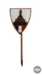 Original WWII German DRKB War Veteran Organization Member Stickpin: Original WWII German DRKB War Veteran Organization Member Stickpin &nbsp;  THIS ITEM IS AS PICTURED WITH NO FURTHER ATTACHMENTS. ALL SALES ARE FINAL. PLEASE R