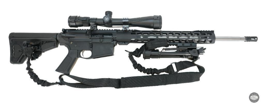 PSA G3-10 AR10 Palmetto State Armoury 6.5 Creedmoor Vortex Viper 6.5-20x44 Scope - FFL: Have a look at the PSA G3-10, AR10 rifle chambered in 6.5 Creedmoor. Equipped with a Vortex Viper 6.5-20x44 scope, folding bipod and sling. 20in twist stainless barrel. Grip is rubberized and feels go