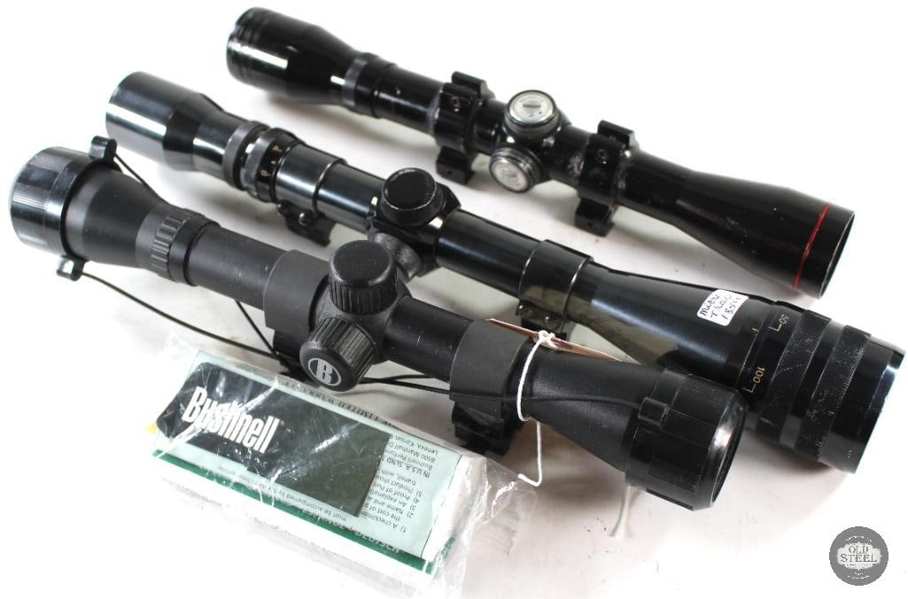 Lot of 3 Scopes Bushnell, Weaver, Unknown (1 of 4)