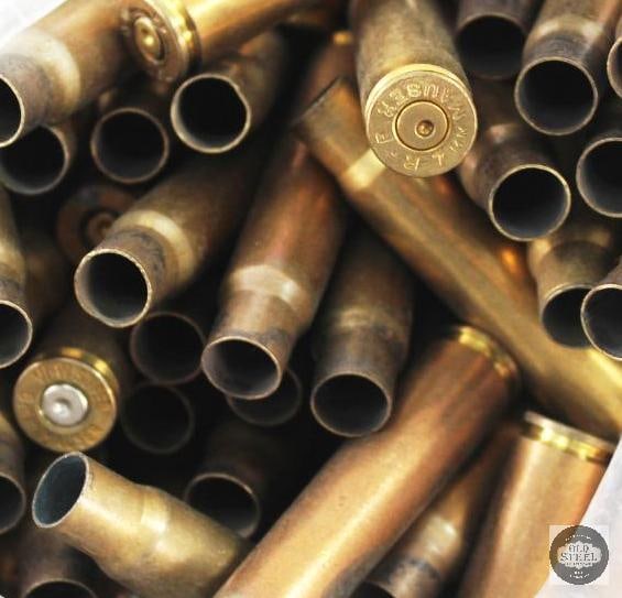 4lbs 8mm Mauser Spent Brass (1 of 2)