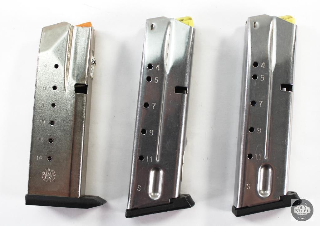 Lot of 3 Smith & Wesson Magazines - Model 4006 / Sigma - 40 S&W (1 of 1)