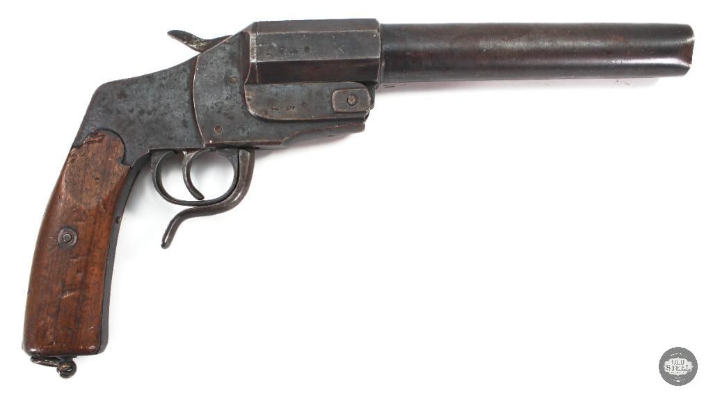 1894 Hebel Leuchtpistole/Flare Gun German WWI: German WWI/II Hebel Leuchtpistole/Flare Gun Model 1894 THIS ITEM IS AS PICTURED WITH NO FURTHER ATTACHMENTS. ALL SALES ARE FINAL. PLEASE REFER TO