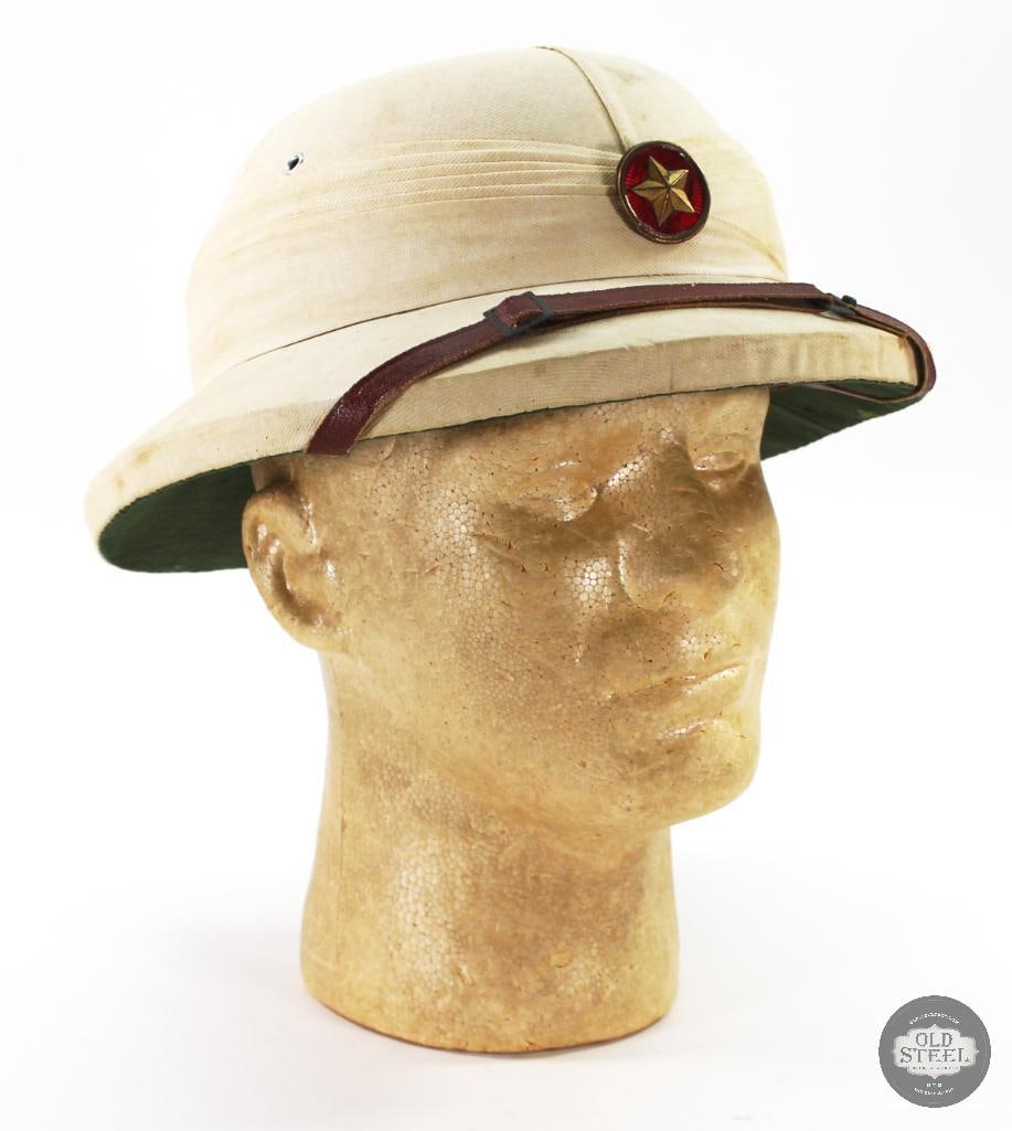Vietnamese NVA Pith Helmet (1 of 7)