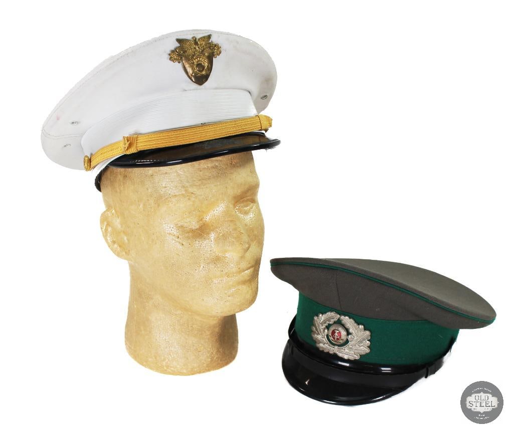 Lot of 2 Visor caps East German and US (1 of 14)