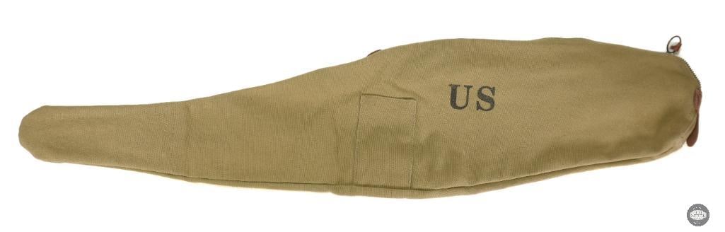 U.S. WWII Rifle or Carbine Canvas Carrying Case: This is a U.S. WWII Rifle or Carbine Canvas Carrying Case, manufactured in 1943 by Tweedies. THIS ITEM IS AS PICTURE