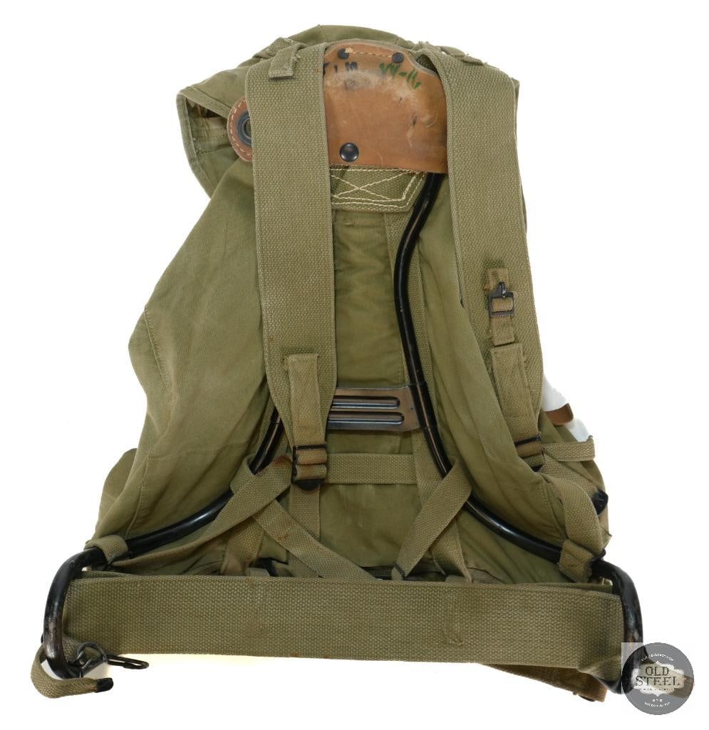 U.S. Army WWII M1941 Field Pack (M1941 Backpack) with Frame (1 of 5)