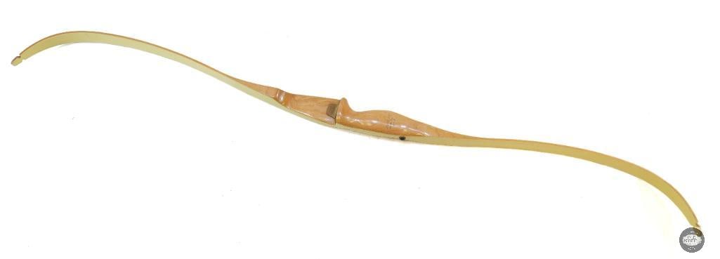 Bear Archery Co. Glass Powered Black Bear Unstrung Recurve Bow (1 of 6)