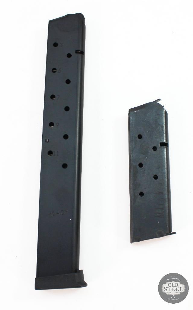 Lot of 2 1911 Magazines 45 ACP 1 - 7rd and 15rd (1 of 3)
