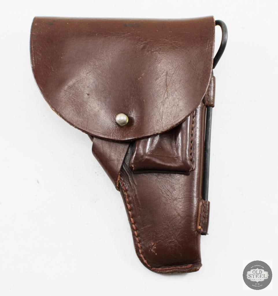 Romanian Tokarev Brown Leather Holster & Cleaning Rod (1 of 4)