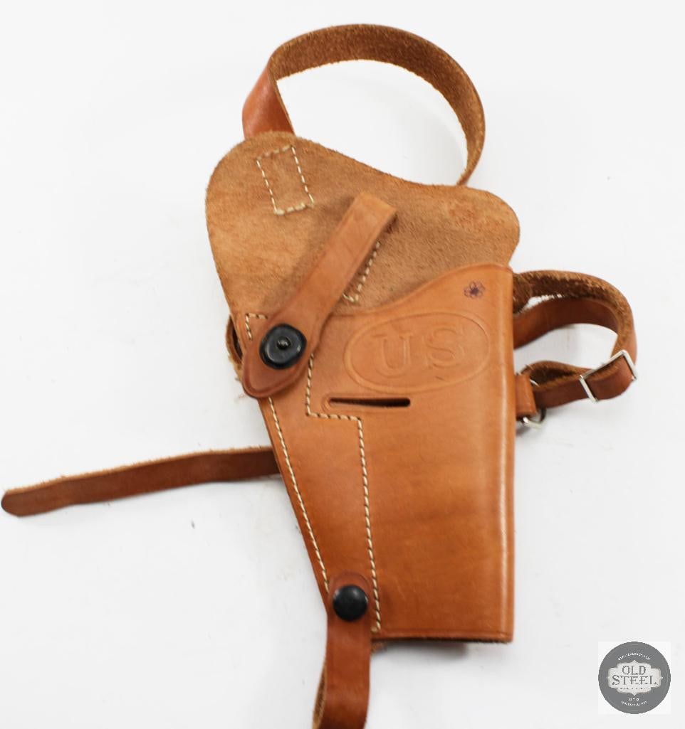 US Military 1911 Leather Shoulder Holster (1 of 1)