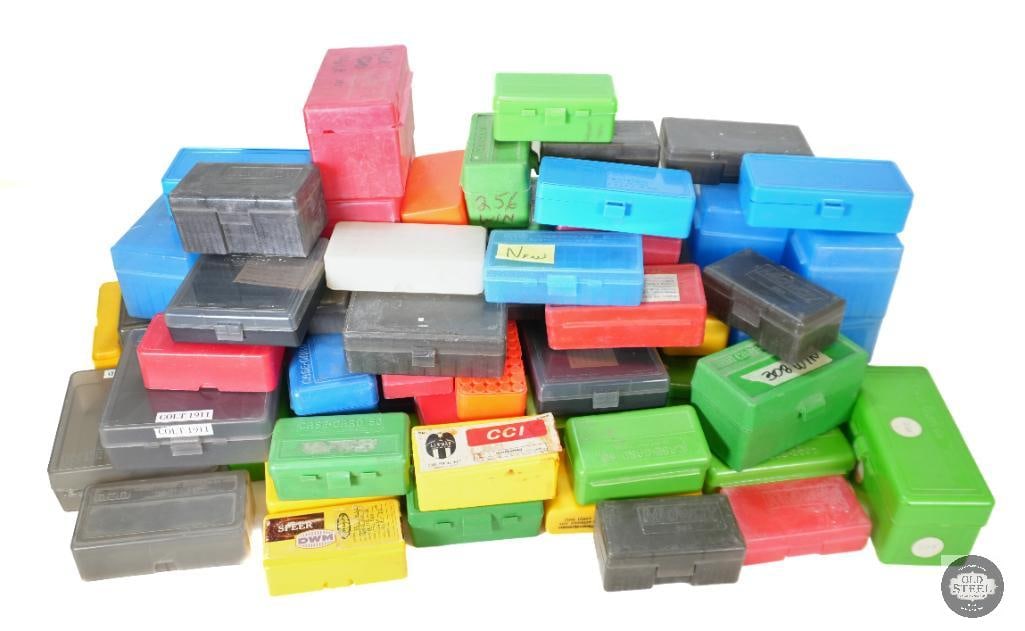 Box of Various Ammo Storage Cases (1 of 2)