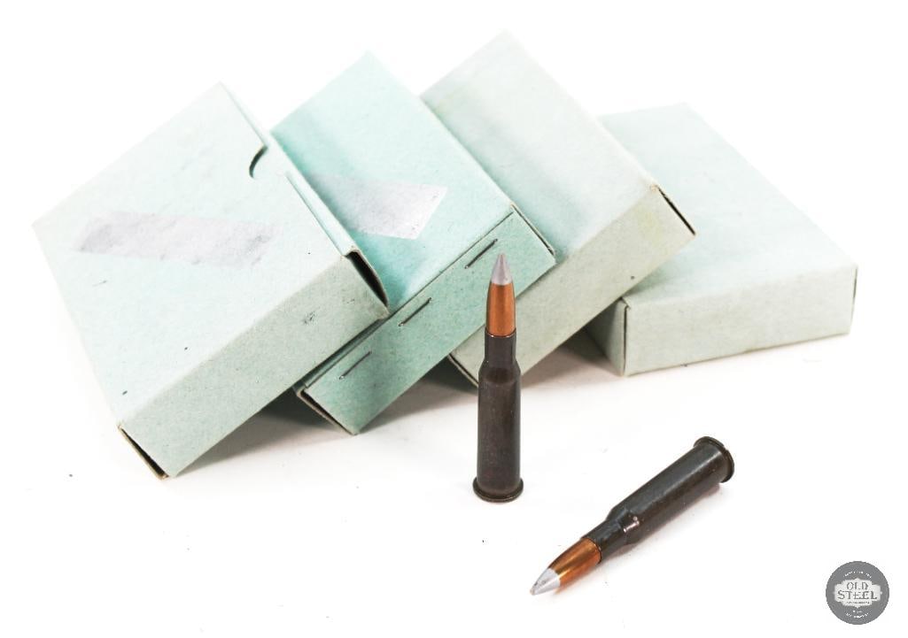4 Boxes of 7.62X54R Czech Ammunition-80rds: 4 Boxes of 7.62X54R Czech Ammunition-80rds THIS ITEM IS AS PICTURED WITH NO FURTHER ATTACHMENTS. ALL SALES ARE FINAL. PLEASE REFER TO THE AUCTION DESC