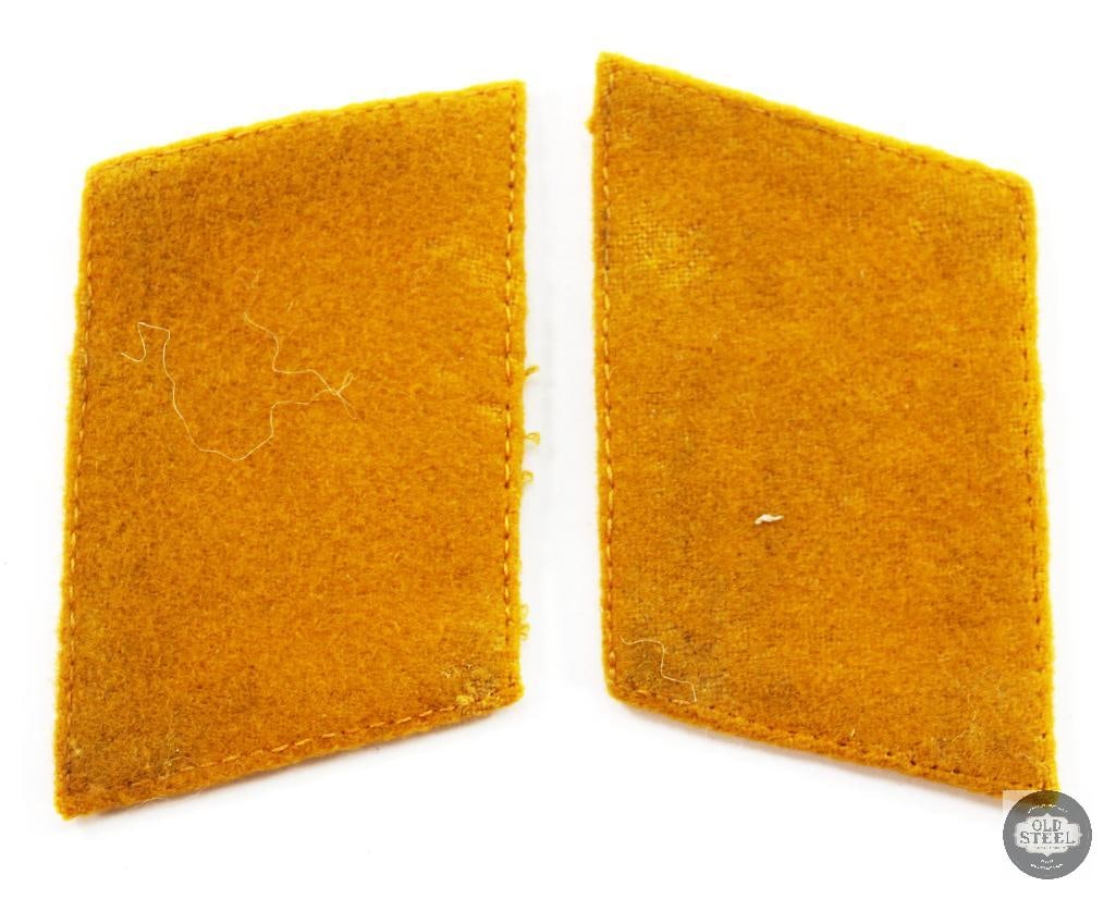 Original Luftwaffe Fallschirmjager Collar Tabs WWII German (1 of 2)