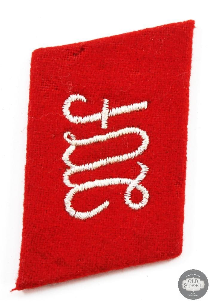 Original SA Staff Of Westfalen Collar Patch WWII Germany (1 of 2)