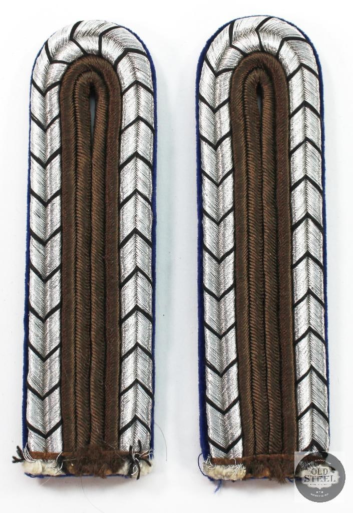 Original Reichsarbeitsdienst RAD Unterfeldmeister Shoulder Boards WWII German (1 of 2)