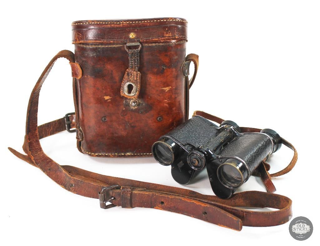 Antique French Binoculars and Case WWI (1 of 9)