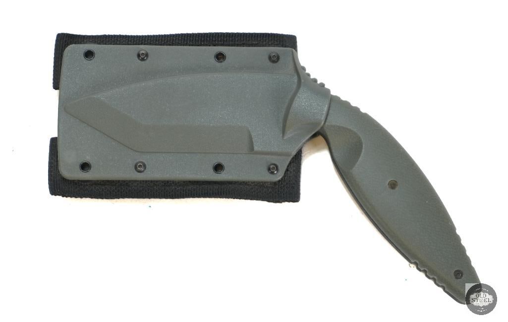 Ka-Bar 1485 Large TDI Knife Serrated Edge Tanto 3.75" Blade (1 of 4)
