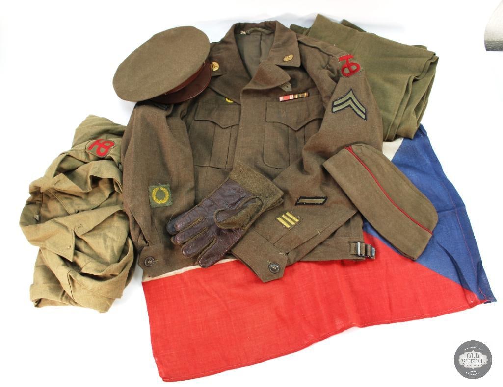 Original WWII US Army Uniform Grouping (1 of 20)