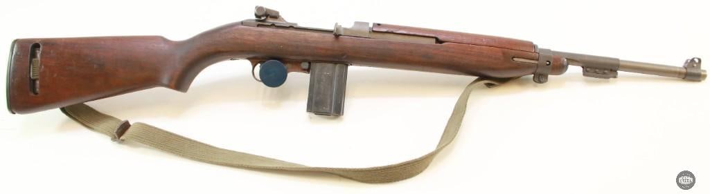 Inland M1 Carbine 30 Carbine Mfg 1942 - 1943 Inland BBL: For this lot we have an Inland M1 Carbine chambered in 30 Carbine. Manufactured in 1942 with a 12-43 Inland barrel. The bore is good and has crisp rifling lands. The rifle's stock shows the circled