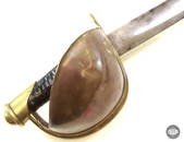 US Civil War Ames 1862 USN Cutlass with Scabbard and Frog
