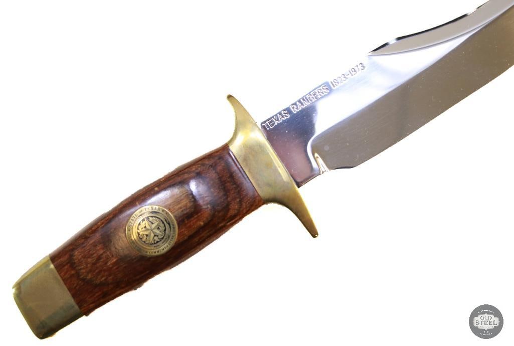 Smith & Wesson Texas Rangers Knife with Original Box and Original Display Box (1 of 12)
